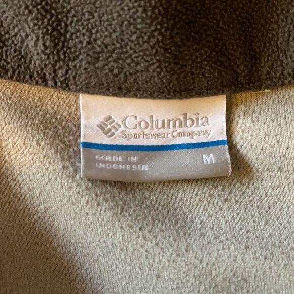 Columbia Klamath Range II Half Zip Thermal Sweatshirt Microfleece Omni Shade M - Picture 12 of 16